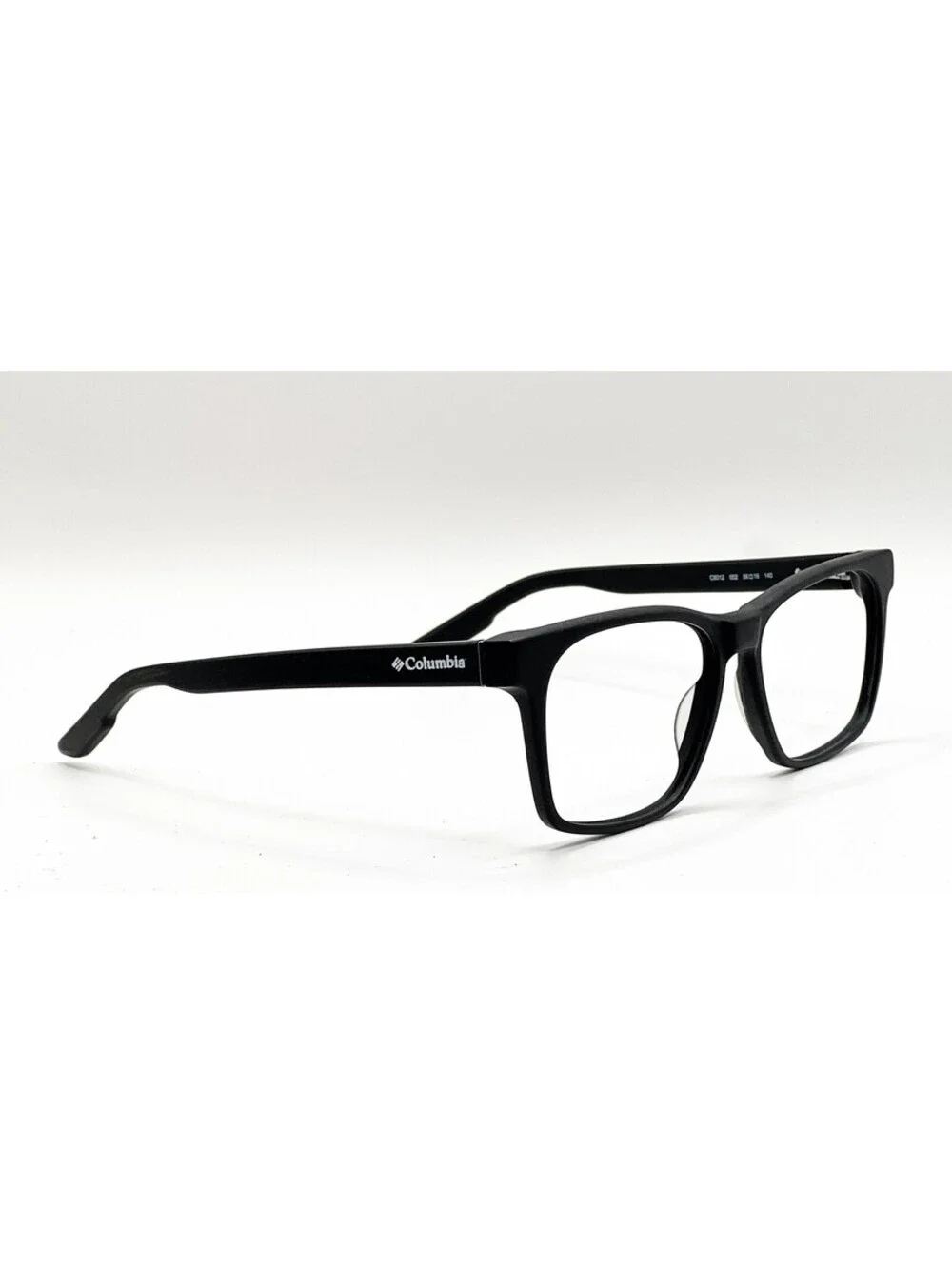 Columbia C8012 002 Black Square Authentic Eyeglass Frames 56-16